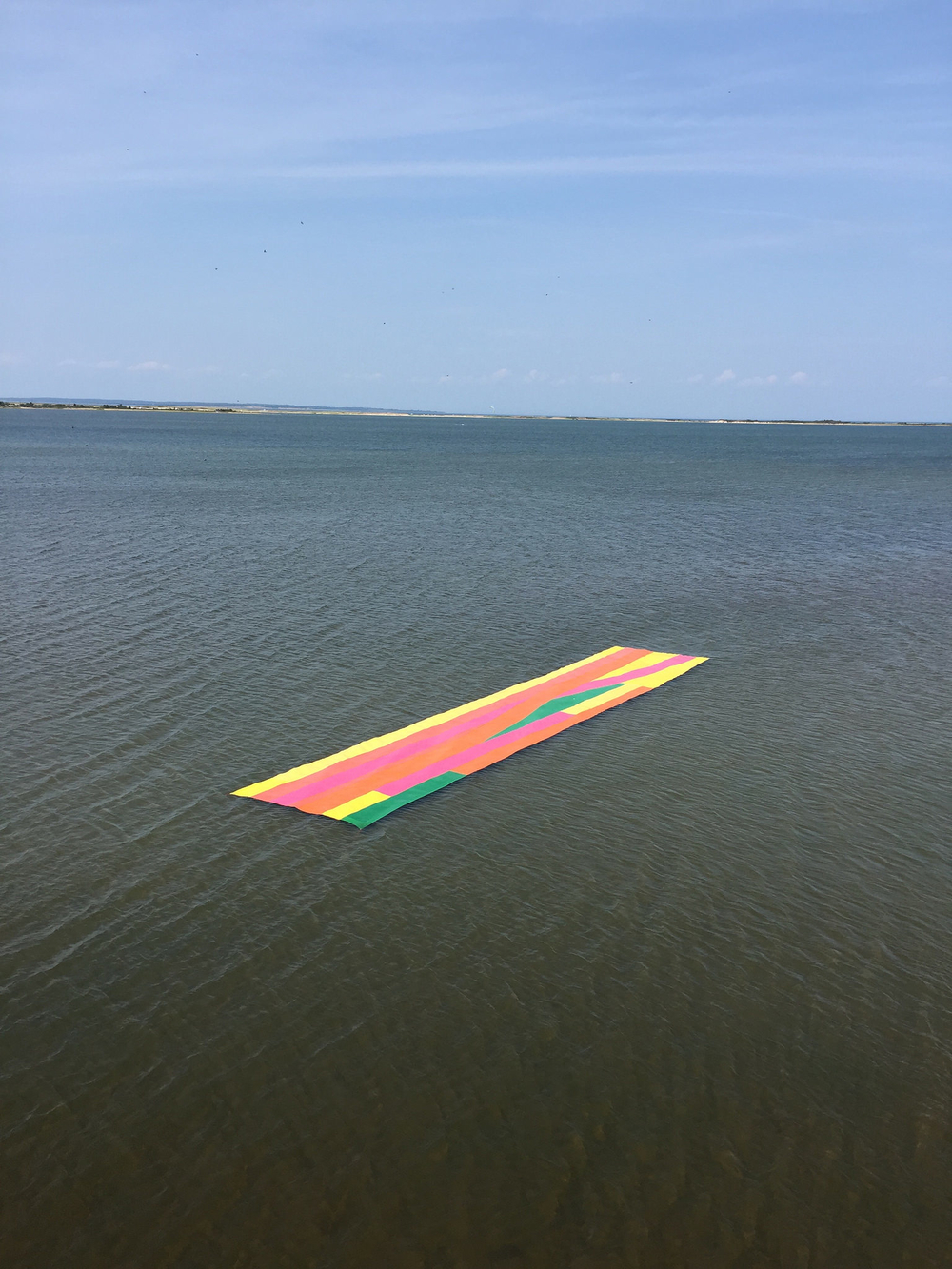 LOVE by Friedrich. Art Barge in Amagansett, New York