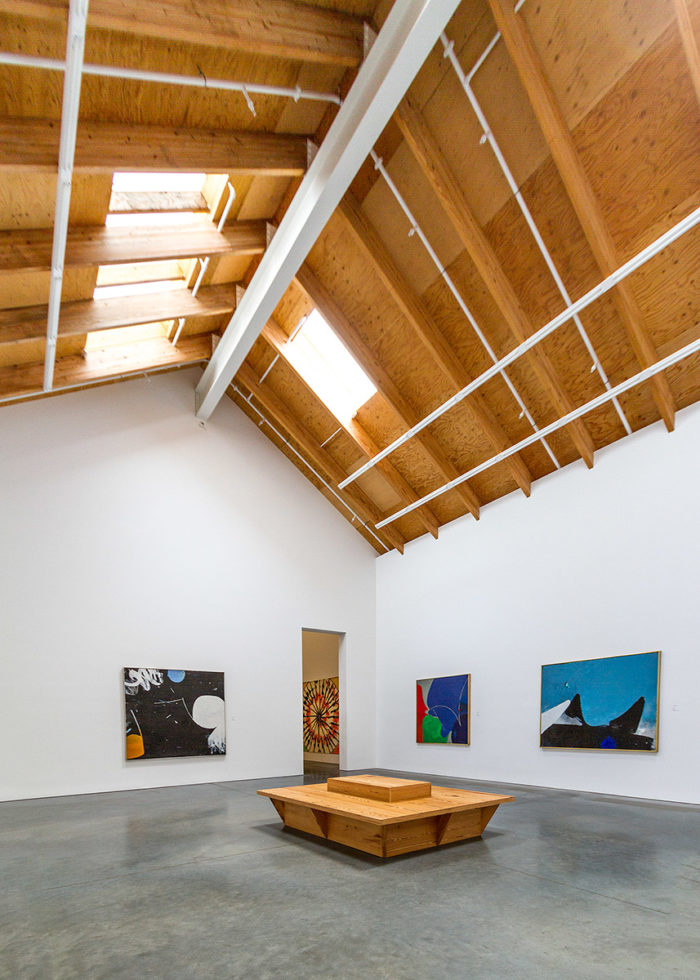 Interior of Parrish Art Museum