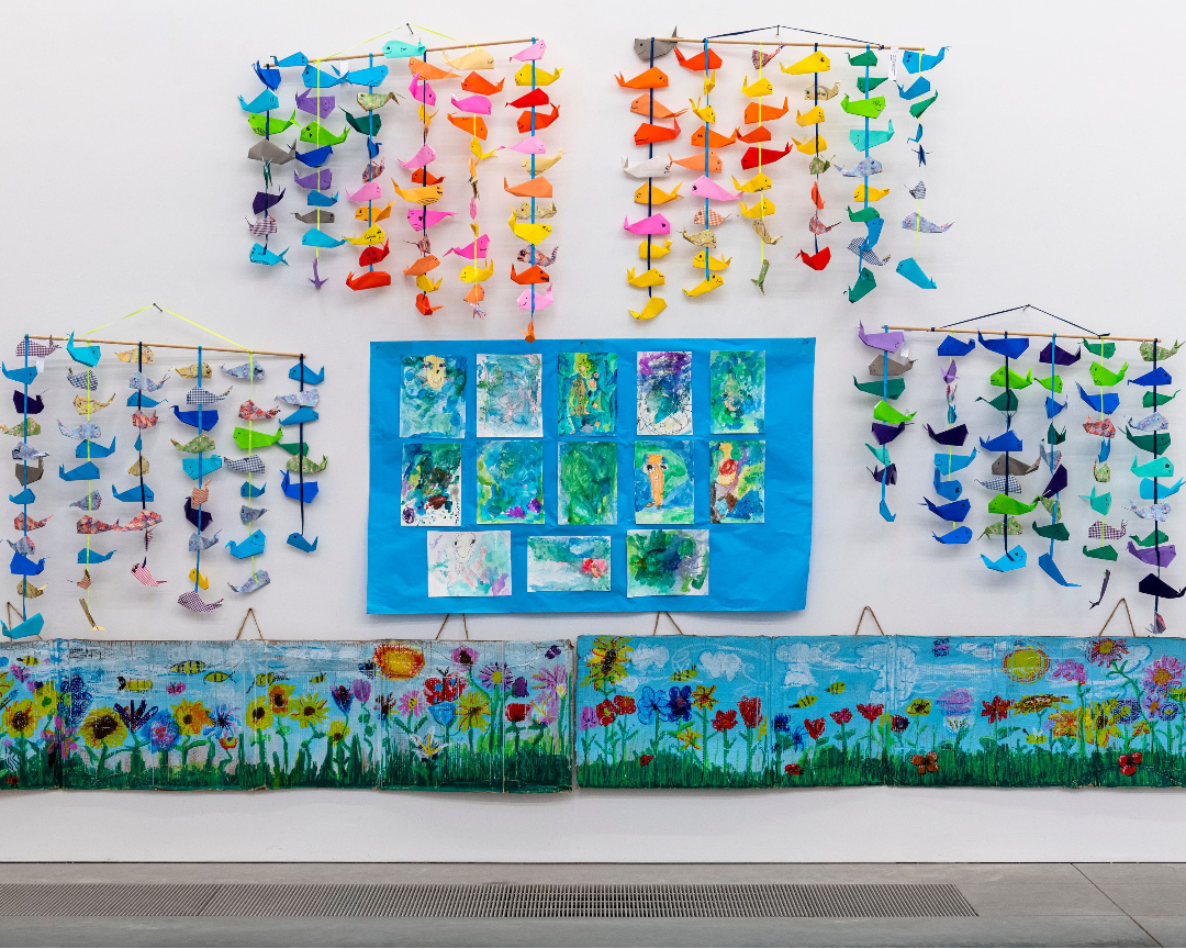 View of Student Exhibition Installation