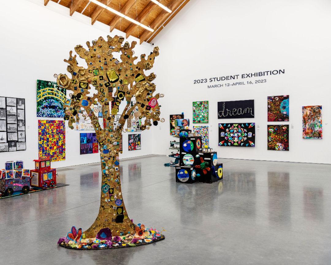 View of Student Exhibition Installation